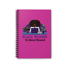 Load image into Gallery viewer, Magenta Spiral Notebook - Ruled Line