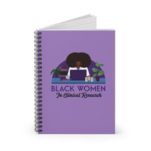 Load image into Gallery viewer, Purple Spiral Notebook - Ruled Line