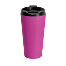 Load image into Gallery viewer, Hot Pink Stainless Steel Travel Mug