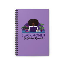 Load image into Gallery viewer, Purple Spiral Notebook - Ruled Line
