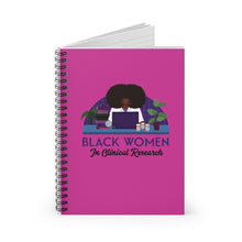 Load image into Gallery viewer, Magenta Spiral Notebook - Ruled Line
