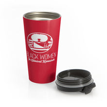 Load image into Gallery viewer, Red Stainless Steel Travel Mug