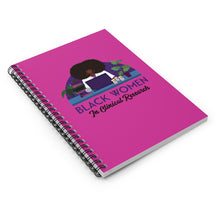 Load image into Gallery viewer, Magenta Spiral Notebook - Ruled Line