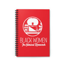 Load image into Gallery viewer, Red Spiral Notebook - Ruled Line