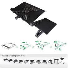 Load image into Gallery viewer, Ergonomic Folding Laptop Table Adjustable Laptop Stand Portable Desk for Laptop NEW