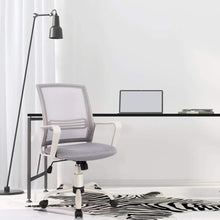 Load image into Gallery viewer, Ergonomic Task Office Chair, Mid-Back Computer Mesh Desk Swivel Office Chair with Armrests
