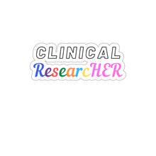 Load image into Gallery viewer, Clinical ResearcHER stickers