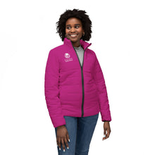 Load image into Gallery viewer, BWICR Pink Women’s Puffer Jacket
