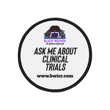 Load image into Gallery viewer, Ask me about Clinical Trials Custom Pin Buttons
