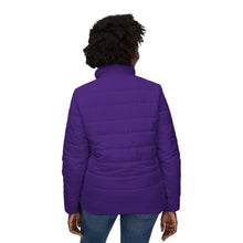 Load image into Gallery viewer, BWICR Purple Women’s Puffer Jacket

