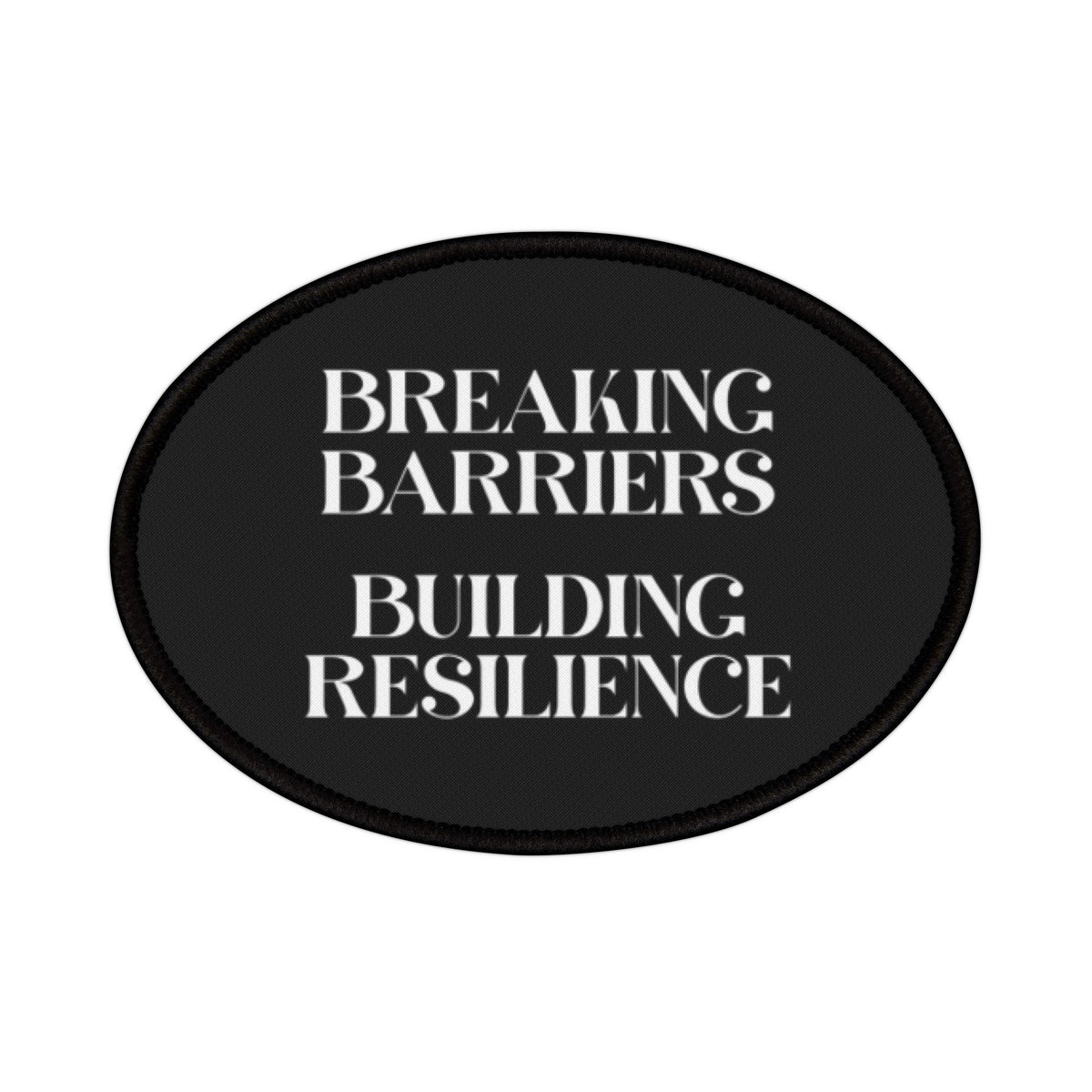 Iron-On Patches - Breaking Barriers Building Resilience – BWICR