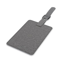 Load image into Gallery viewer, Saffiano Polyester Luggage Tag, Rectangle
