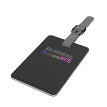 Load image into Gallery viewer, Saffiano Polyester Luggage Tag, Rectangle

