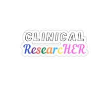 Load image into Gallery viewer, Clinical ResearcHER stickers
