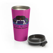 Load image into Gallery viewer, Hot Pink Stainless Steel Travel Mug
