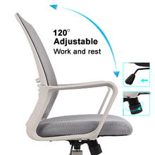 Load image into Gallery viewer, Ergonomic Task Office Chair, Mid-Back Computer Mesh Desk Swivel Office Chair with Armrests
